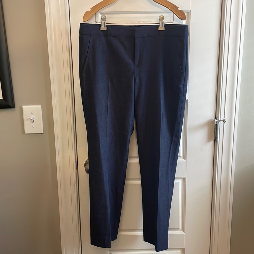 Banana republic, fully lined blue Ryan pants - 6